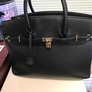 Big black purse